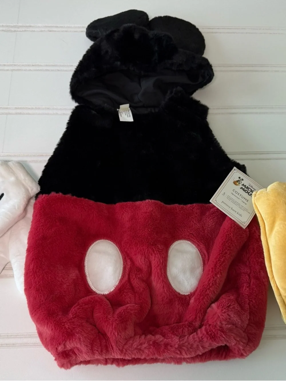Pottery Barn Kids Halloween Costume Disney Mickey Mouse  3T NEW 1922 - Picture 2 of 5